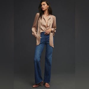Anthropologie Pilcro Polished High Rise Bootcut Trouser Jeans